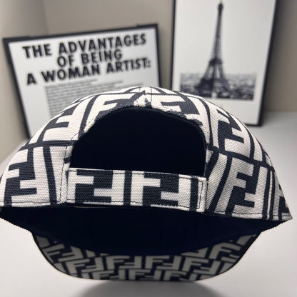 Fendi FF Cotton Baseball Cap