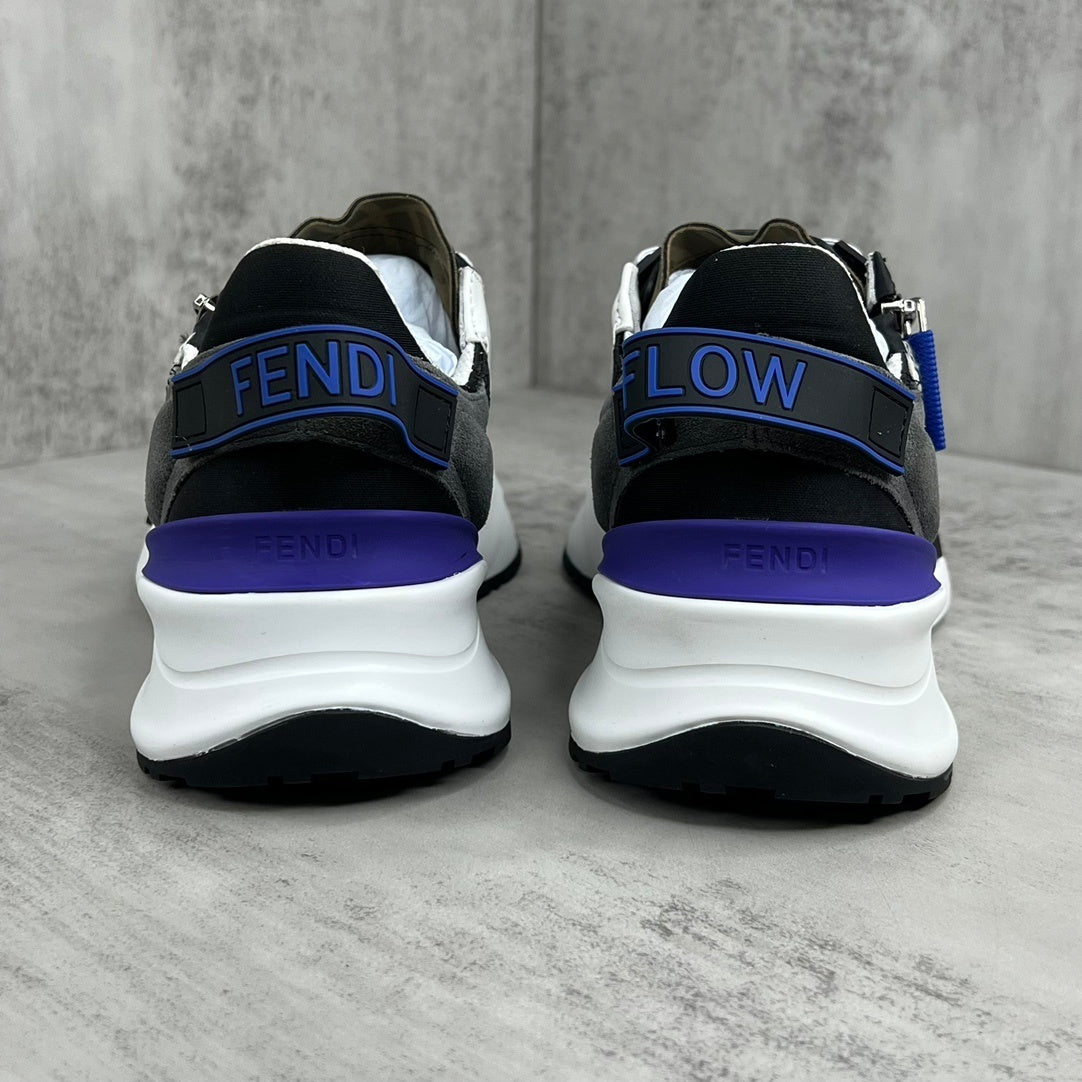 Fendi Flow "White-Blue-Black"