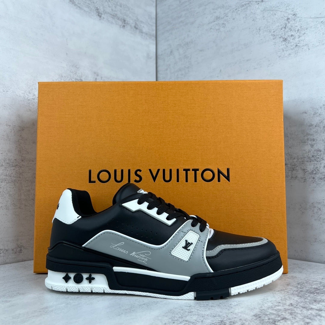 Louis Vuitton Trainers "Black-Grey-White"