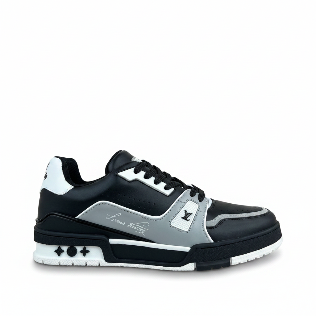 Louis Vuitton LV Trainers "Black-Grey-White"