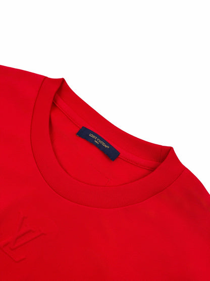 Louis Vuitton LV Embossed T-Shirt "Red"