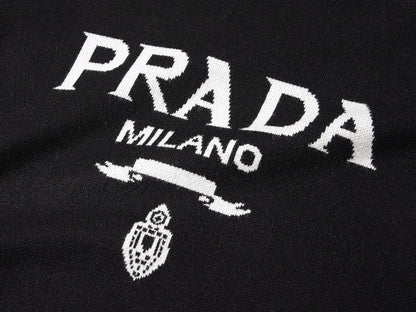Prada Intarsia Sweater "Black"