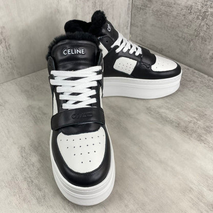 Celine Platform High-Top "Black-White"