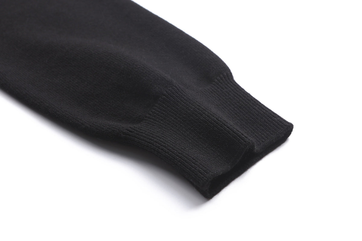 Louis Vuitton LVSE Inside-Out Zipped Through Cashmere Cardigan "Black"