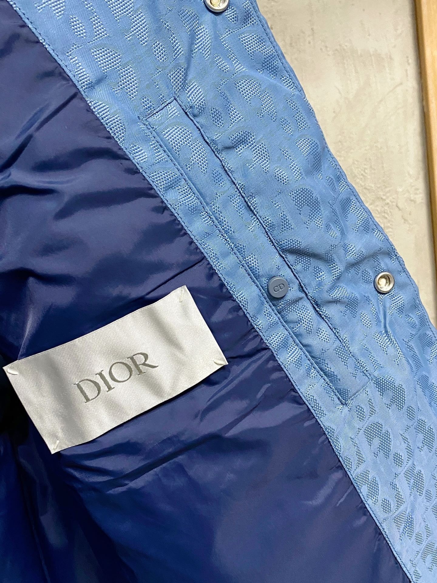 Dior Oblique Down Vest "Baby Blue"