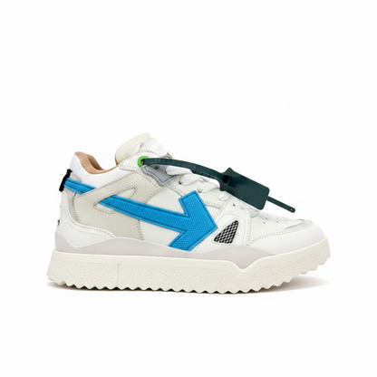 Off-White Sponge Mid "White-Blue"