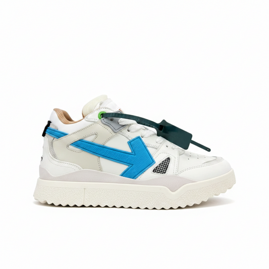 Off-White Sponge Mid "White-Blue"