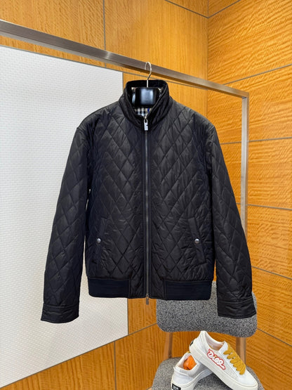 Burberry Quilted Nylon Jacket "Black"
