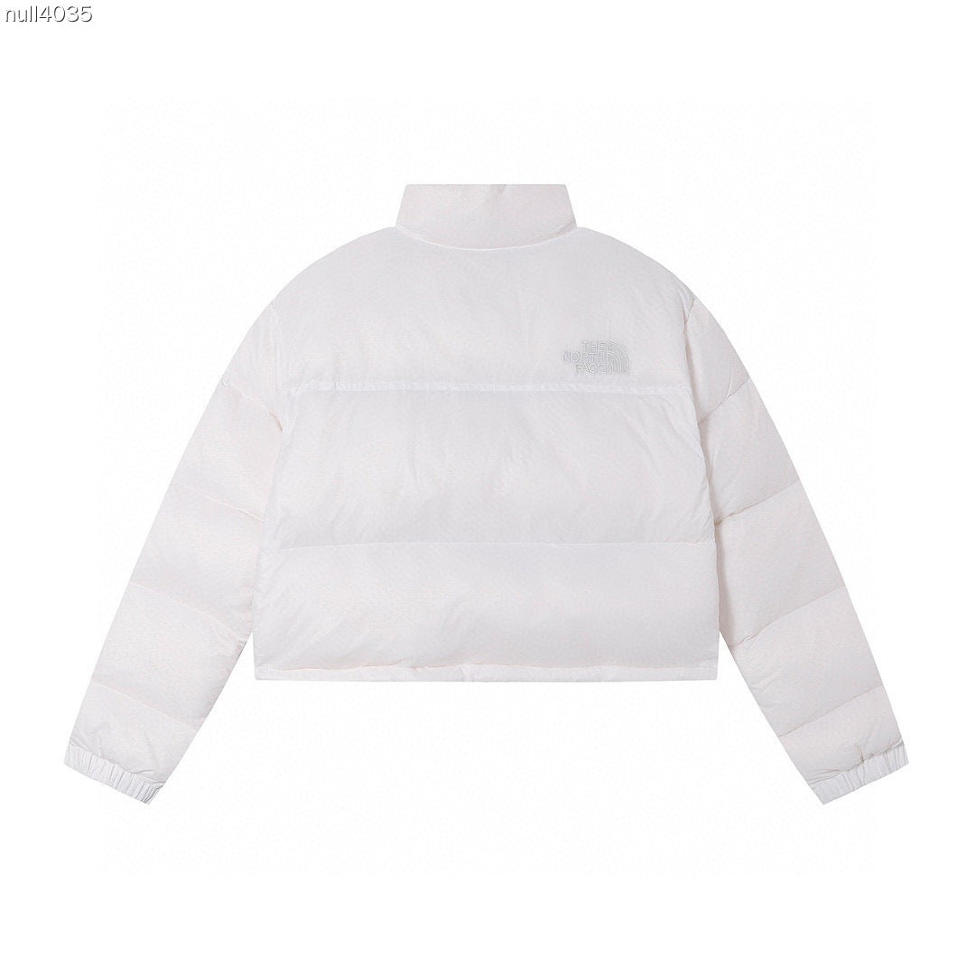 The North Face Nuptse Short Down Jacket "White"