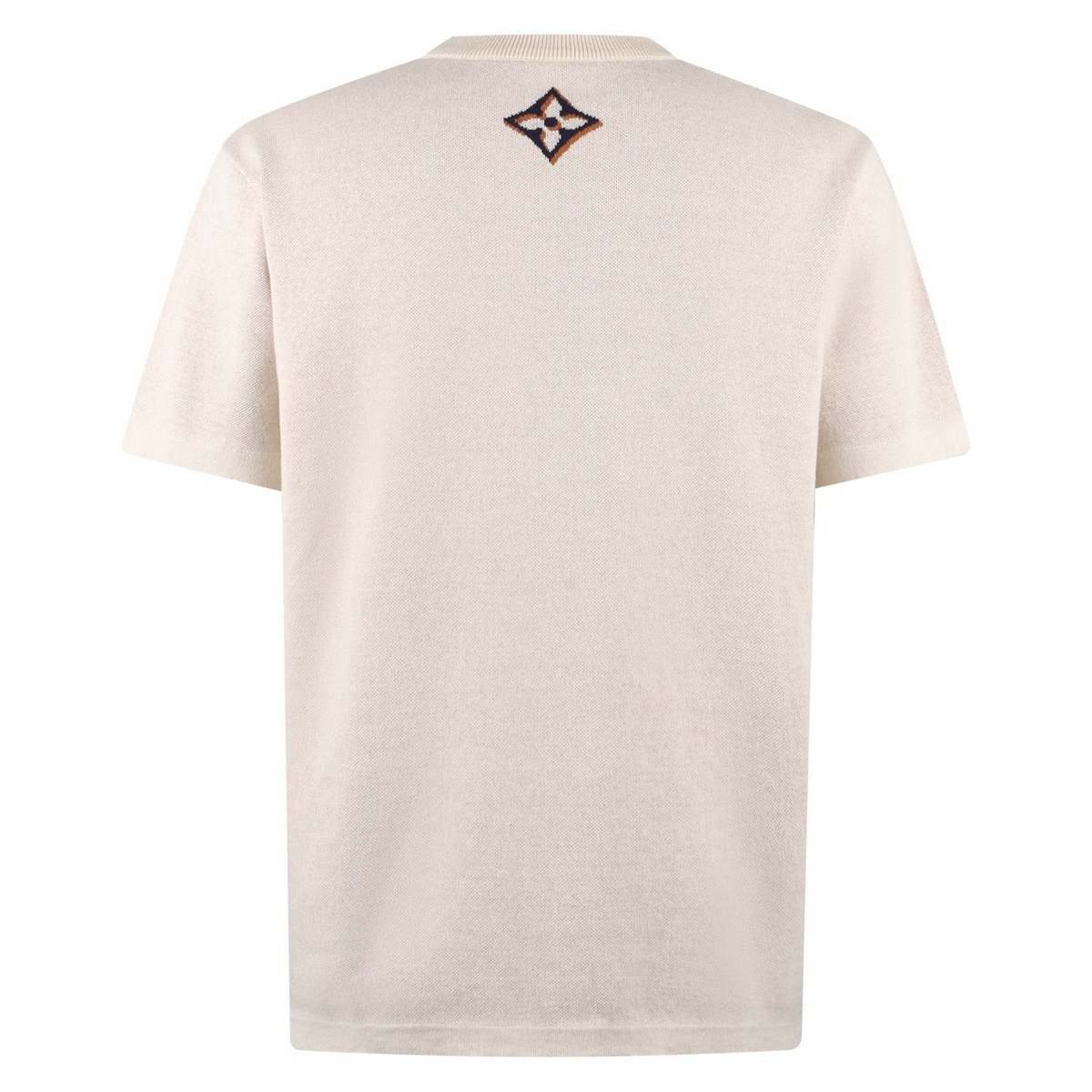 Louis Vuitton Short-Sleeved Signature Crewneck "Light Beige"
