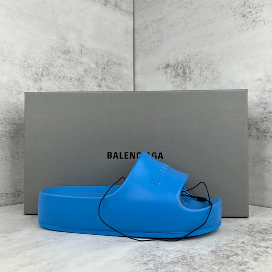 Balenciaga Chunky Slides "Blue"