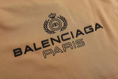 Balenciaga Paris Laurel Hoodie "Brown"