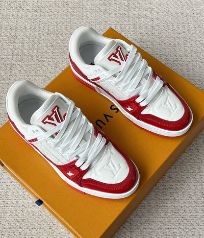 Louis Vuitton LV Trainers "Red-White"