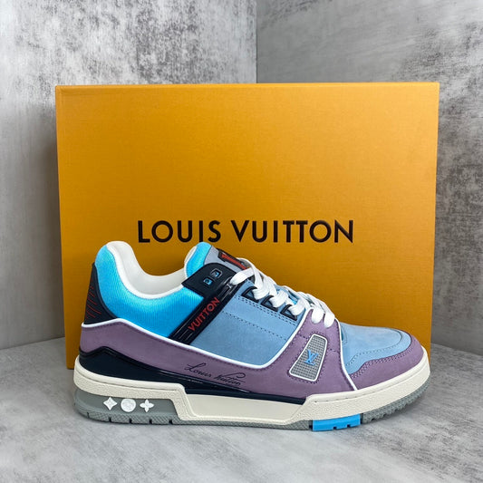 Louis Vuitton Trainers "Blue-Purple"
