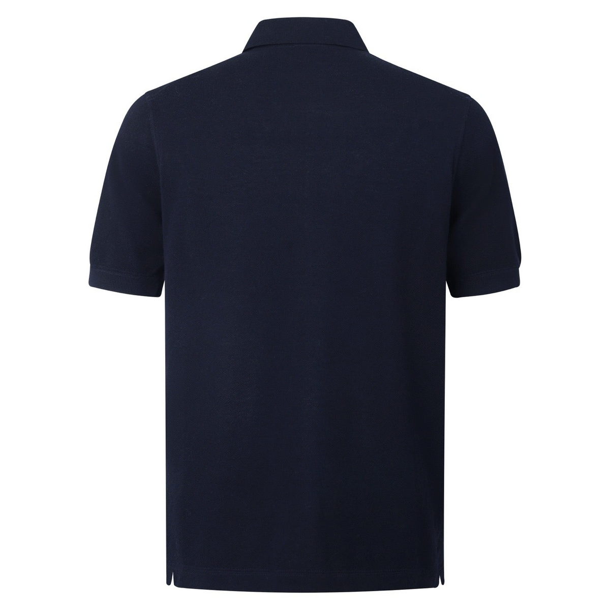 Zegna Cotton Polo Shirt "Navy Blue"