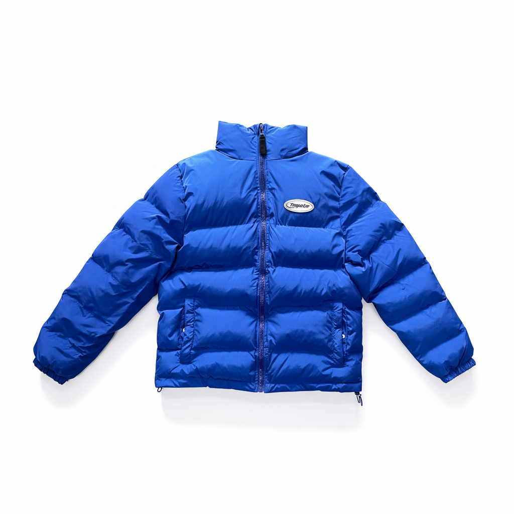 Trapstar Hyperdrive Down Jacket "Blue-White"