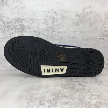 Amiri Skel Top High "Black-Blue"