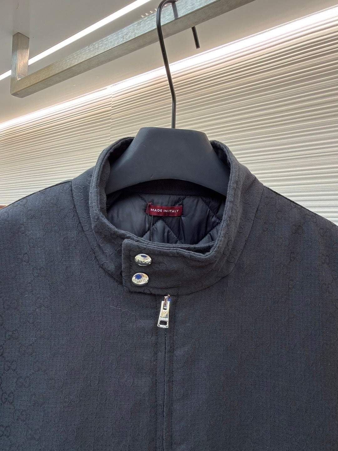 Gucci GG Cotton Ripstop Jacket "Black"