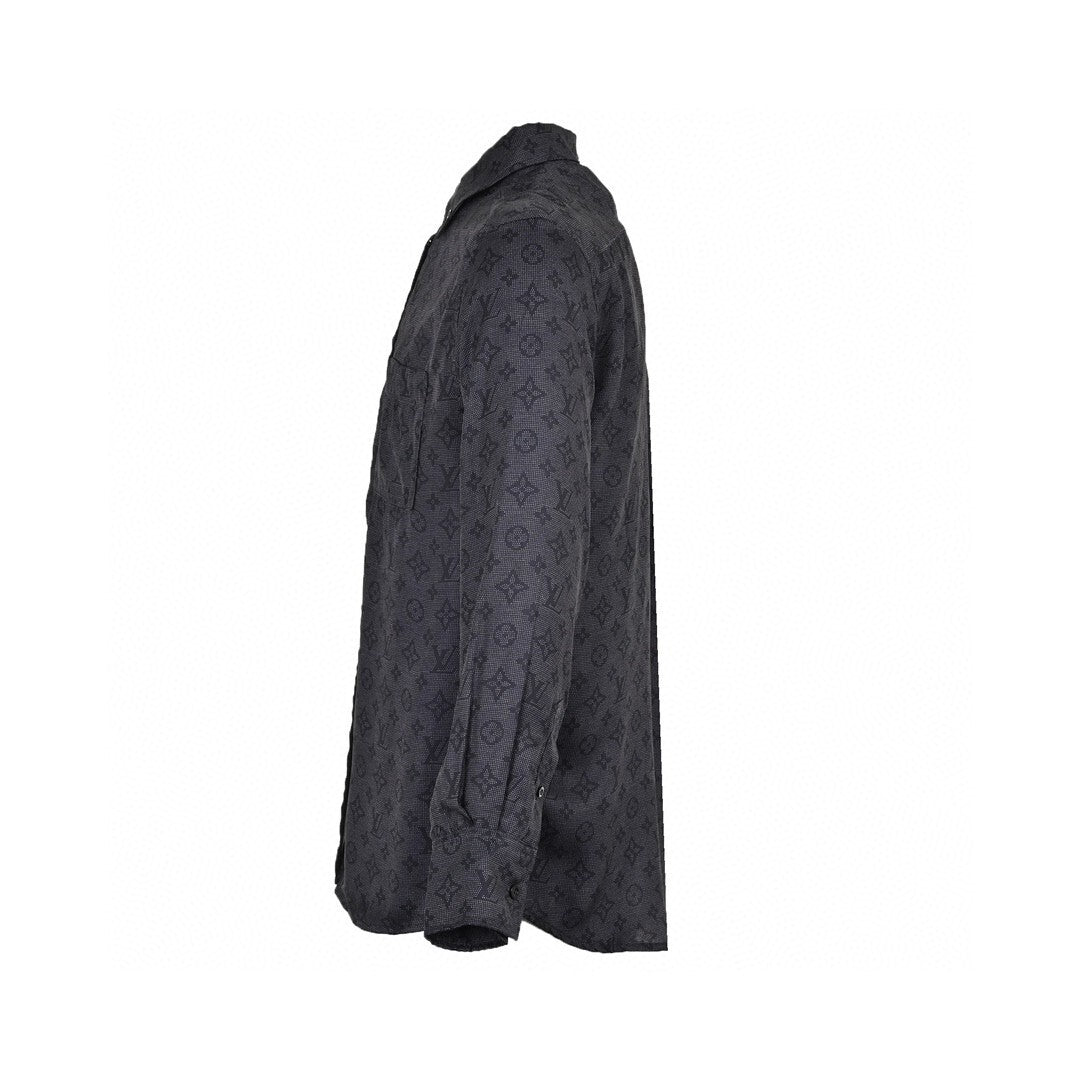 Louis Vuitton Monogram Shirt "Black"