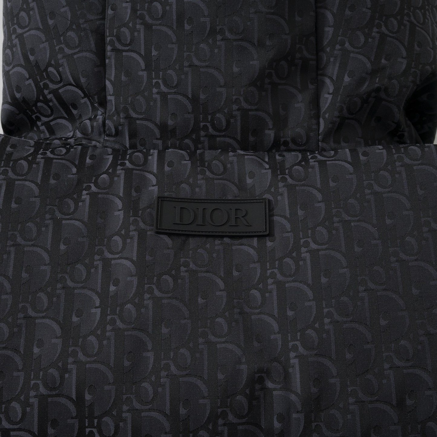 Dior Oblique Hooded Quilted Down Jacket "Black"