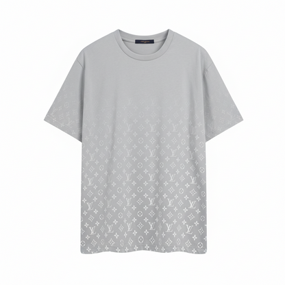 Louis Vuitton Gradient Monogram T-Shirt "Grey-White"