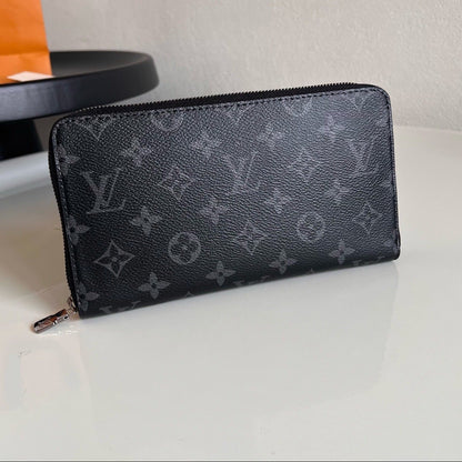 Louis Vuitton Zippy Wallet "Monogram Eclipse"