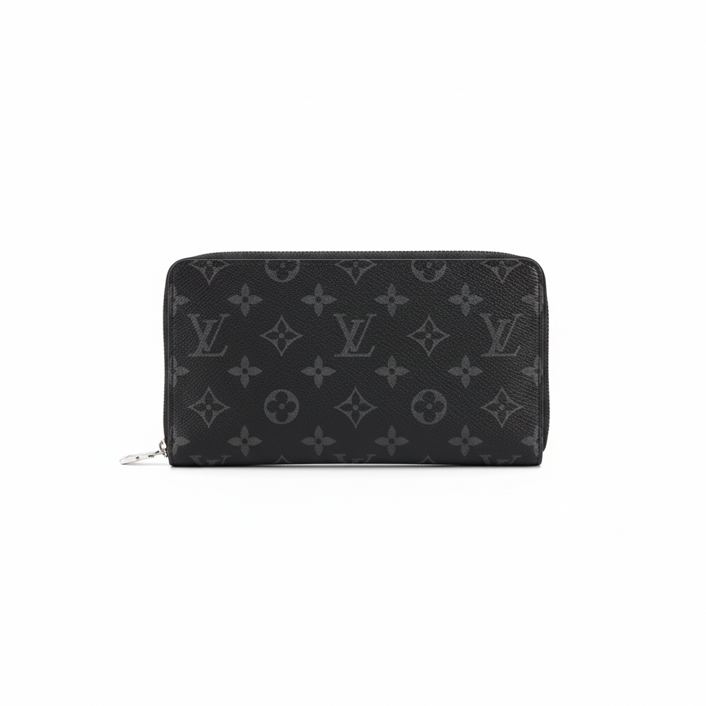Louis Vuitton Zippy Wallet "Monogram Eclipse"