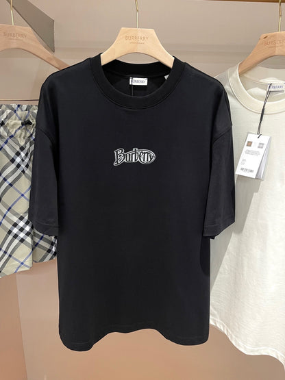 Burberry Logo Cotton T-Shirt "Black"