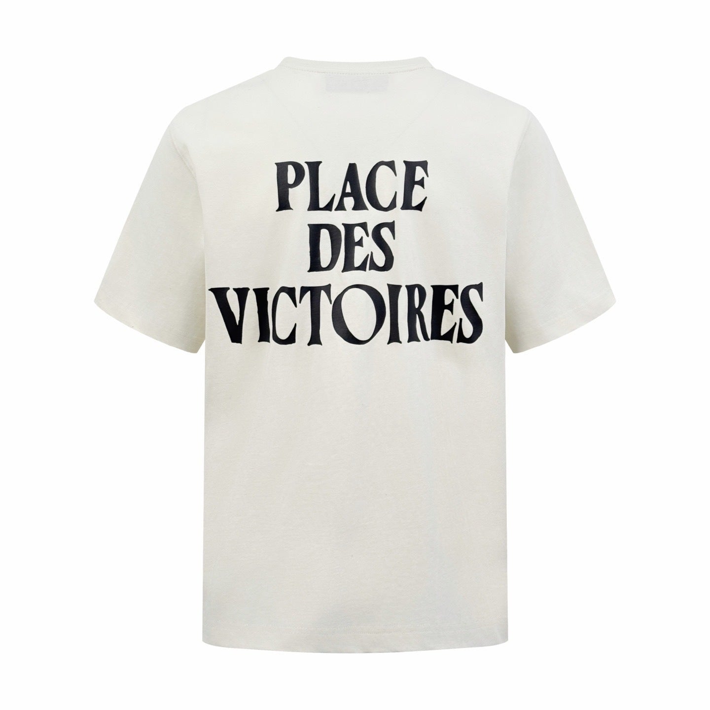 Ami Paris Place Des Victoires T-Shirt "White-Black"