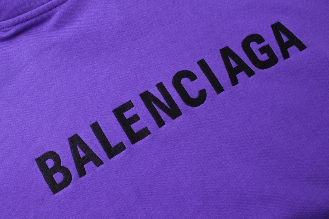 Balenciaga Hoodie "Purple-Black"
