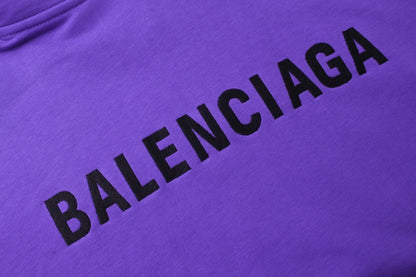 Balenciaga Hoodie "Purple-Black"
