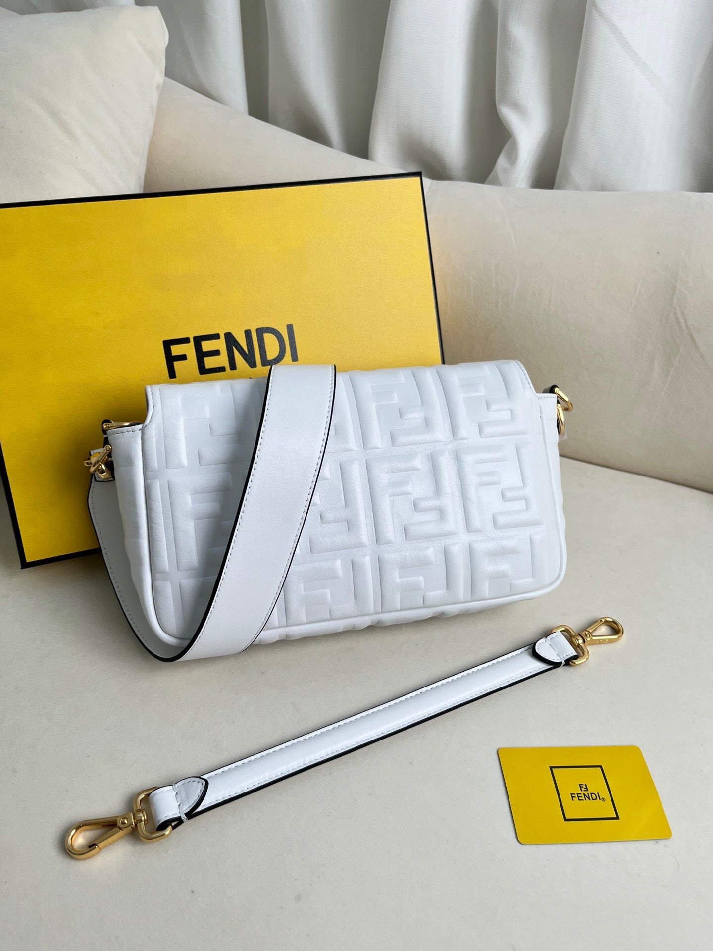Fendi Baguette Leather Bag