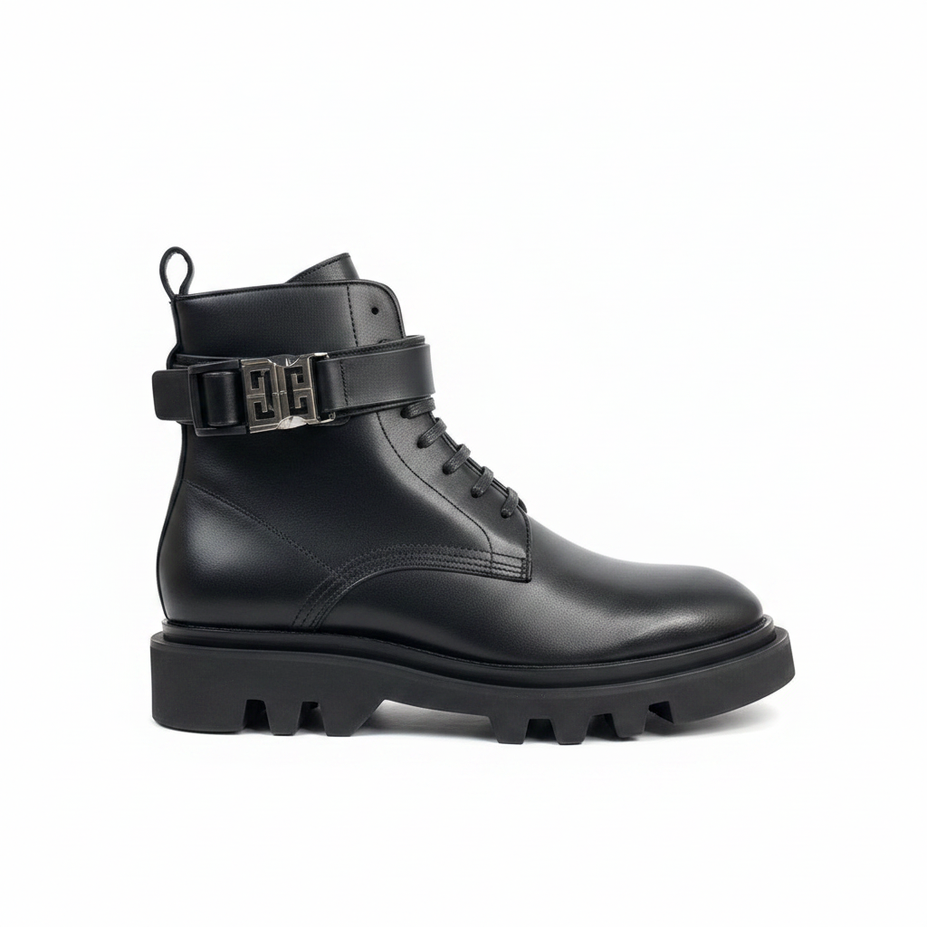 Givenchy Leather Boots Ankle-Lock