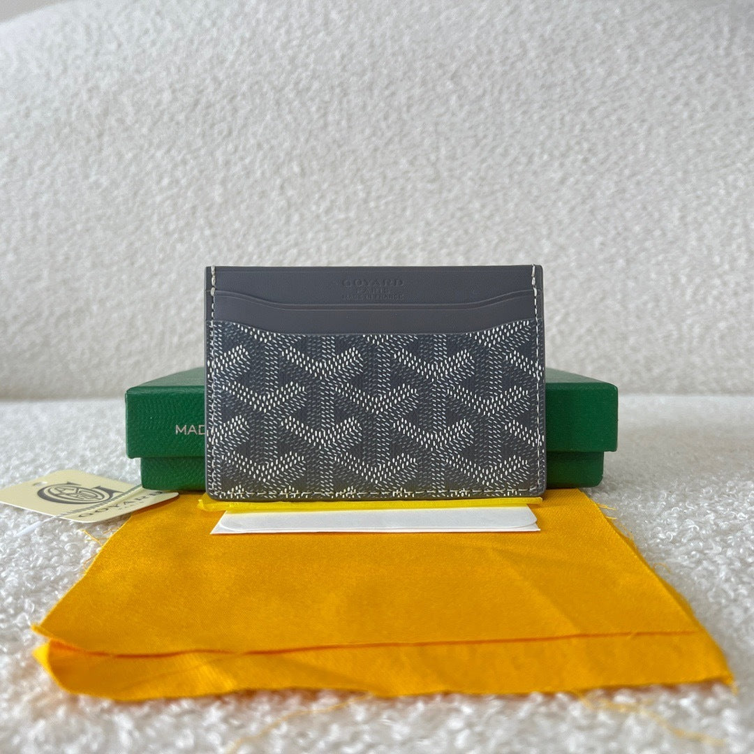 Goyard Saint-Sulpice Card Wallet “Grey”