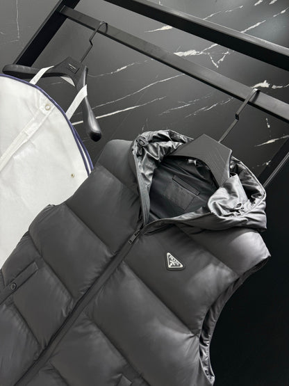 Prada Down Vest "Black"