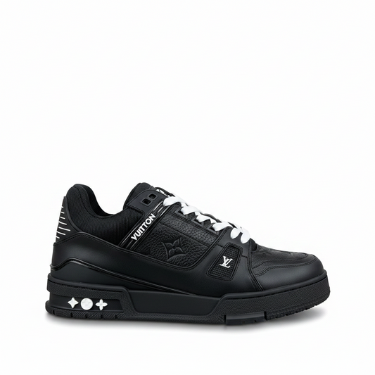 Louis Vuitton LV Trainers "Black Embossed Monogram"