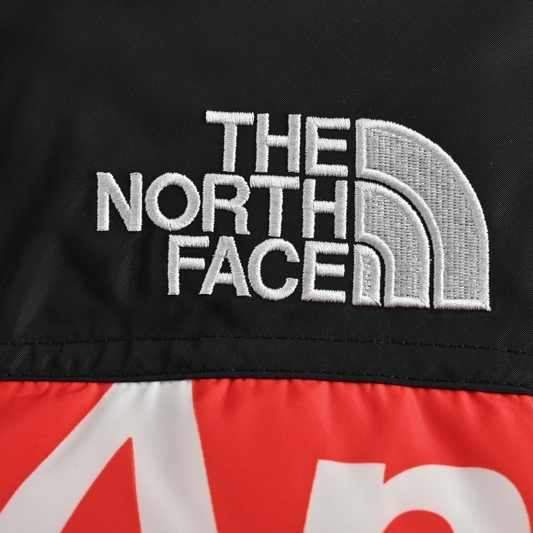 Supreme x The North Face Nuptse Down Jacket "Red-By Any Means"