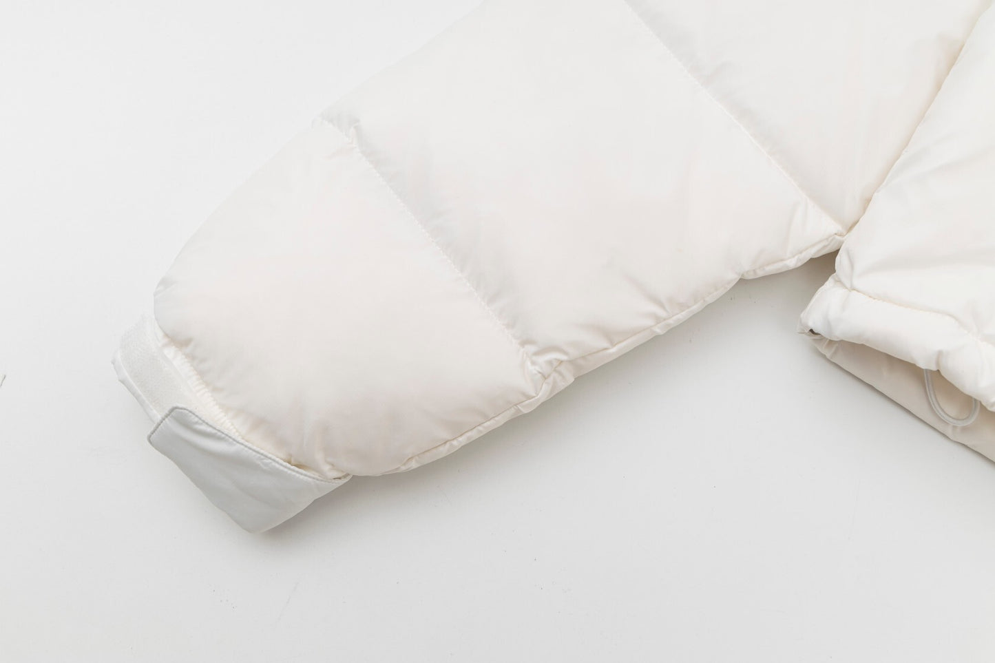 The North Face Nuptse Short Down Jacket "White"