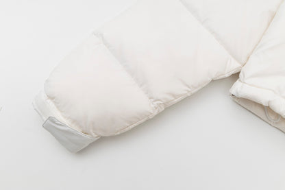 The North Face Nuptse Short Down Jacket "White"