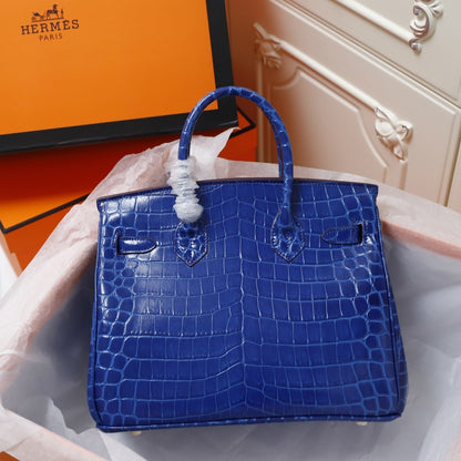 Hermès Crocodile Birking 35
