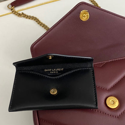 Saint Laurent Loulou Small Bag in Matelasse Lambskin