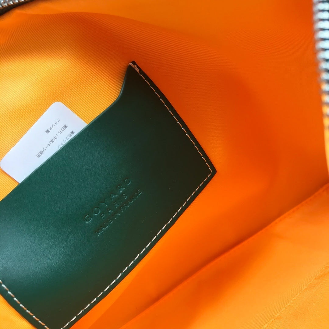 Goyard Sénat MM Pouch "Green"