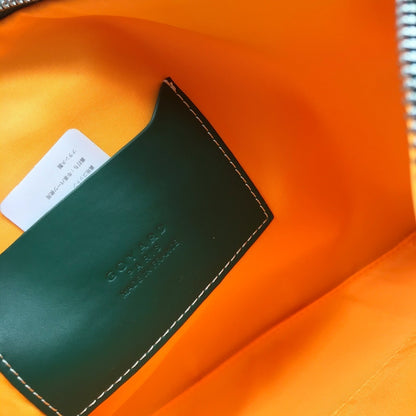 Goyard Sénat MM Pouch "Green"