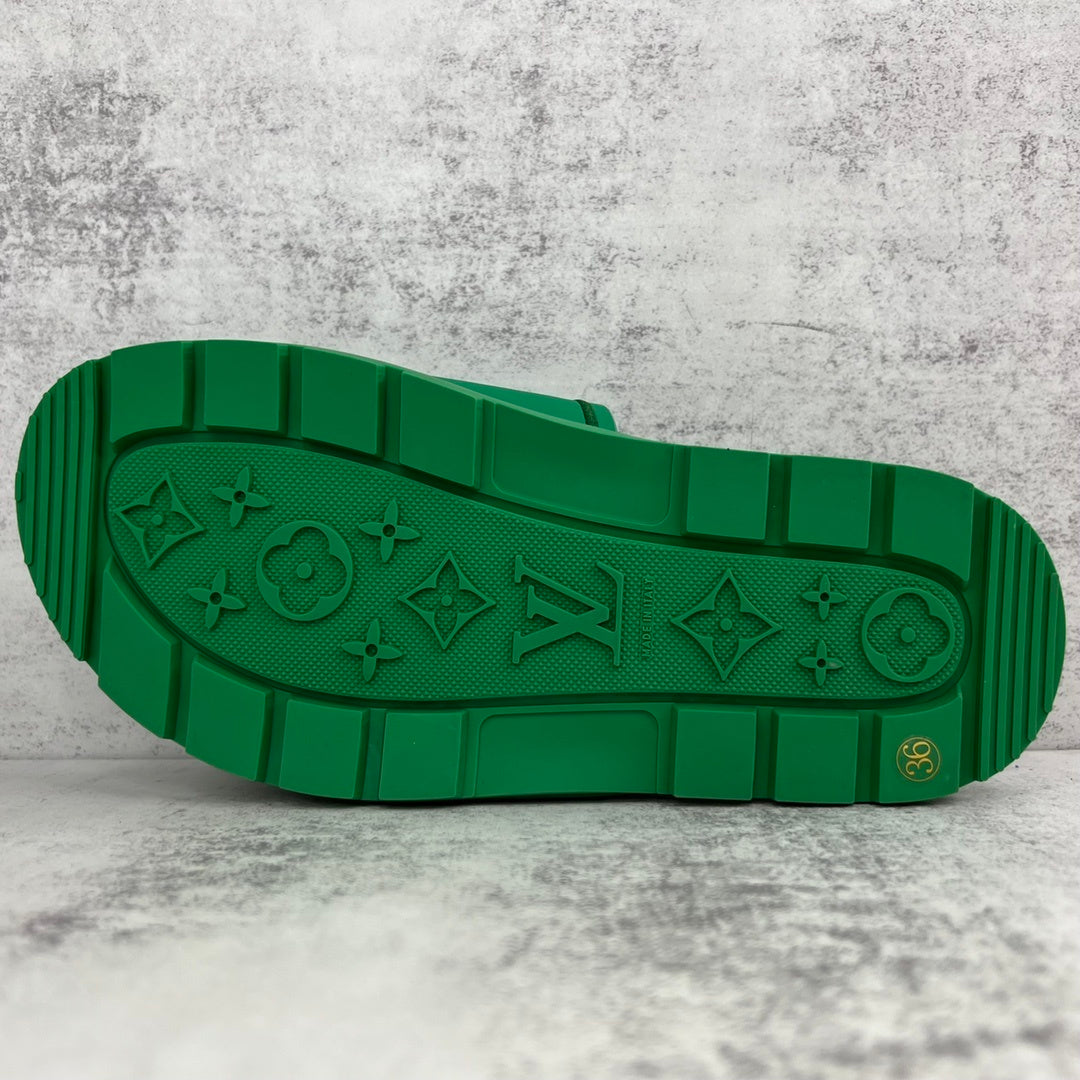 Louis Vuitton Slides "Green"
