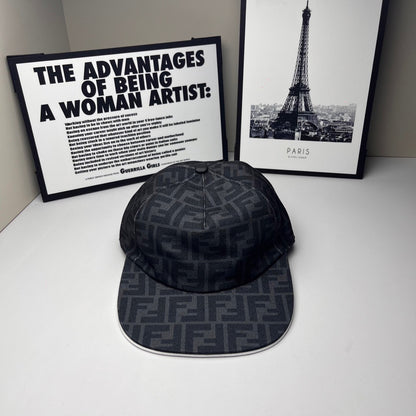 Fendi FF Cotton Baseball Cap
