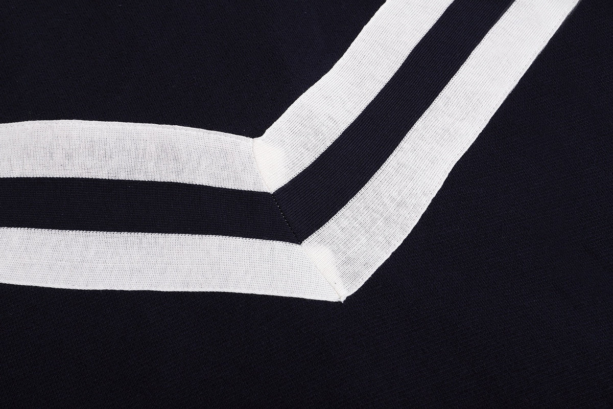 Louis Vuitton Knitted Cotton Sailor Blouson "Navy Blue"