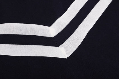 Louis Vuitton Knitted Cotton Sailor Blouson "Navy Blue"