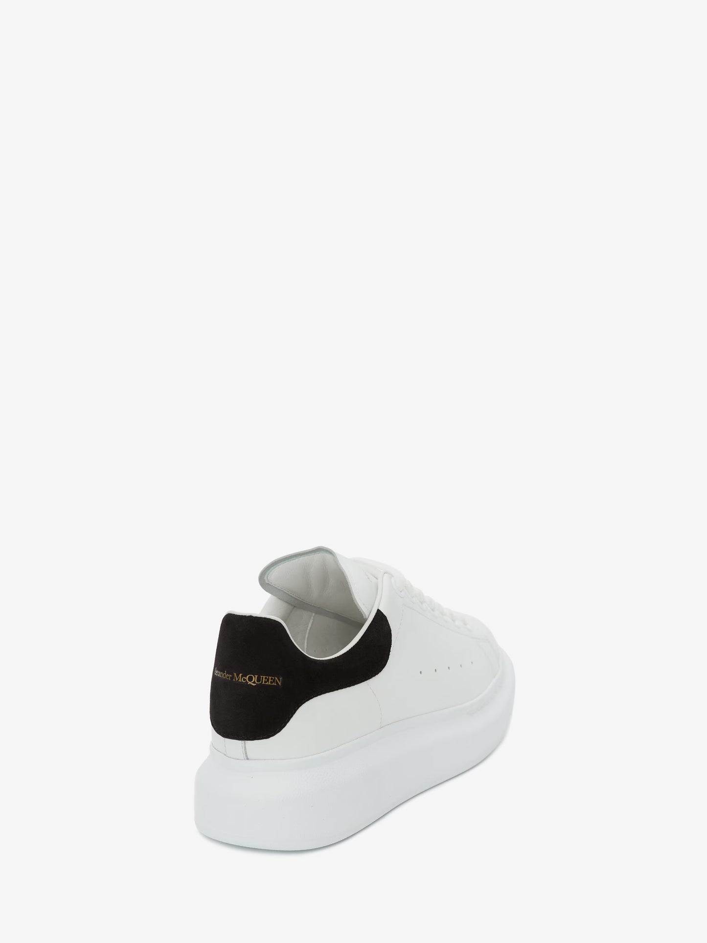 Alexander McQueen Oversized "White-Black Suede"