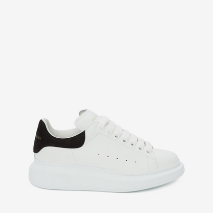 Alexander McQueen Oversized "White-Black Suede"