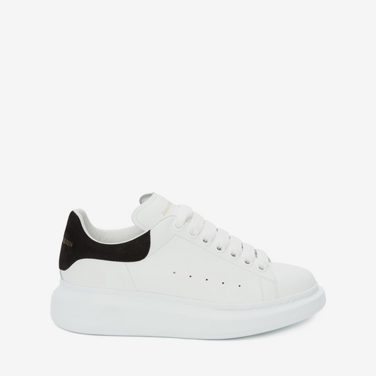 Alexander McQueen Oversized "White-Black Suede"